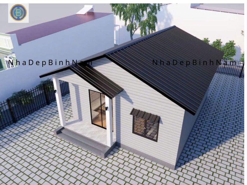 Nhà Lắp Ghép khung thép chắn chắn- chống nóng Nhà Lắp Ghép khung thép chắn chắn- chống nóng