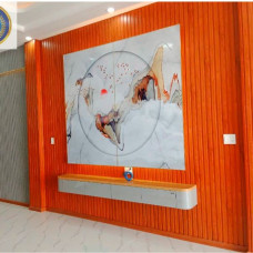 Công trình Vách Tivi mà Bình Nam thi công tại Tân Mai