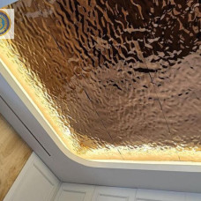 Tấm Inox gợn sóng dùng để decor trang trí tại Long Bình