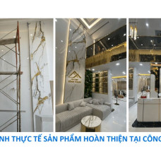 Thi công hoàn thiện Tranh Tráng Gương chuyên nghiệp tại KCN Amata
